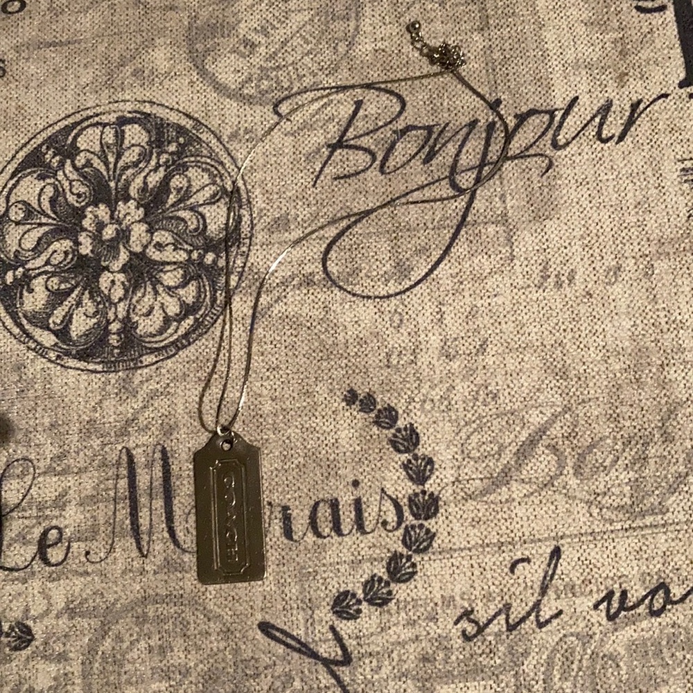 Coach necklace